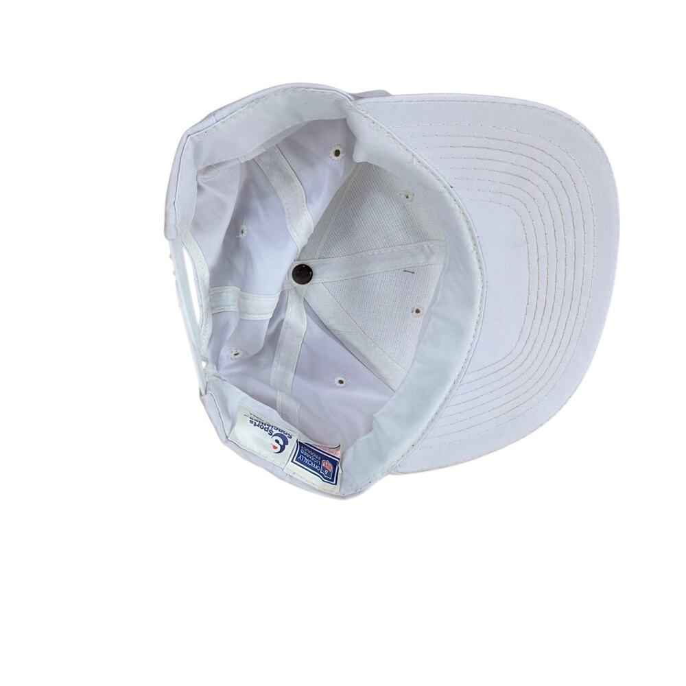 LA Lakers Sports Specialties 85 Champion Vtg Snapback Cap Hat Kareem Magic Rare - Picture 6 of 8